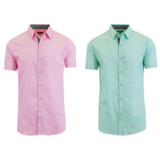 Men's Short Sleeve Dress Shirt (2-Pack) product image