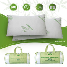 NewHome™ Bamboo Memory Foam Pillow (2-Pack) product image