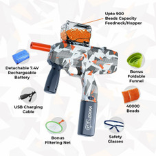 GelZooka™ Gel Ball Blaster Toy Gun with 40,000 Water Beads product image