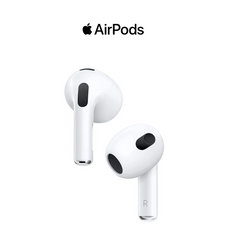 Apple® AirPods with Lightning Charging Case, (Gen 3) product image