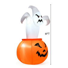 6-Foot Inflatable LED Halloween Yard Decoration product image