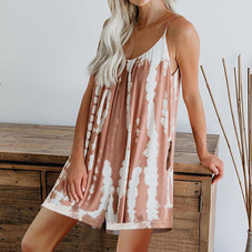 Women's Tie Dye Romper product image