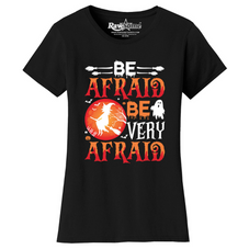 Women's Creepy Scary Short Sleeve Halloween T-Shirt product image