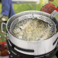10-Piece 30 Qt. Turkey Pot and 10 Qt. Fish Pot Set product image