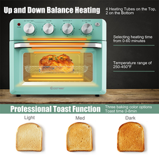 19-Quart 7-in-1 Air Fryer Toaster Oven  product image