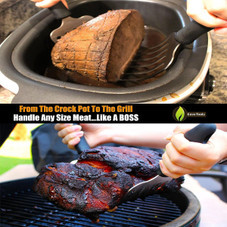 Cave Tools® Metal Knuckle Grip Meat Claws for Shredding Meat (Set of 2) product image