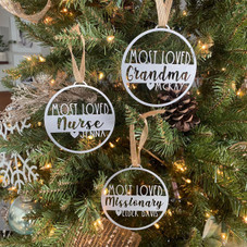 Personalized VIP Appreciation Ornament (3-Pack) product image