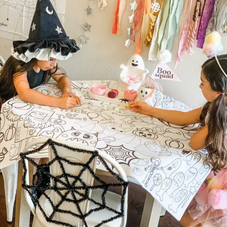 Halloween Coloring Table Cover product image