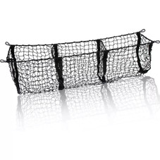Zone Tech® 3-Pocket Car Trunk Stretchable Mesh Cargo Net, NE0001 product image
