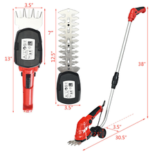Cordless 7.2V Grass Shear/Shrub Trimmer with Blades product image