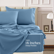 1800-Series Deep Pocket Premier Microfiber Bed Sheet Set product image