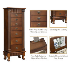 Wood Jewelry Cabinet product image