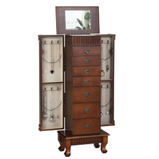 Wood Jewelry Cabinet product image