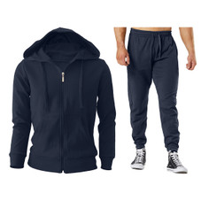 Men's Zip-up Hoodie & Matching Sweatpants Set product image