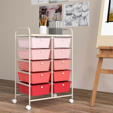 10-Drawer Rolling Storage Cart product image