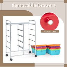 10-Drawer Rolling Storage Cart product image