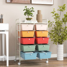 10-Drawer Rolling Storage Cart product image