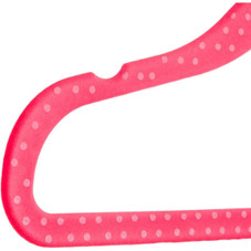 Kids' Polka Dot Velvet Hangers by Amazon Basics (1- or 5-Pack) product image