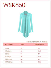 Women's Open Front Knit Cardigan Sweater product image