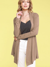 Women's Open Front Knit Cardigan Sweater product image