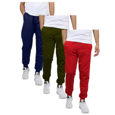 Men's Fleece Jogger Sweatpants (3-Pack) product image