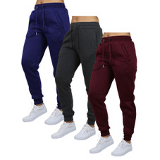 Women’s French Terry Jogger Lounge Sweatpants (3-Pack) product image