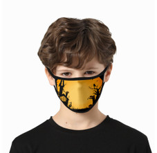 Kids' Halloween-Themed Reusable Face Mask (6- or 12-Pack) product image