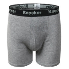 Knocker® Men's 100% Cotton Boxer Briefs (2-Pack) product image