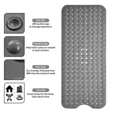 40x16-inch Anti-slip Bath Tub And Shower Mat product image