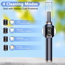 Electric Teeth Cleaner with 4 Modes & LED Light product image