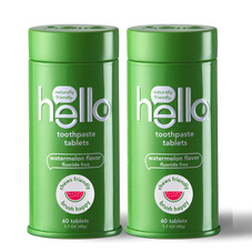 hello® Kids' Toothpaste Tablet, Watermelon, 60 ct. (2-Pack) product image