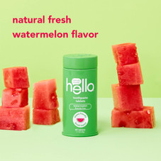 hello® Kids' Toothpaste Tablet, Watermelon, 60 ct. (2-Pack) product image