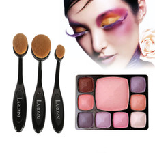 Laromni Oval Makeup Brush Set (10-Pieces) product image