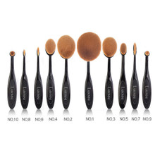 Laromni Oval Makeup Brush Set (10-Pieces) product image