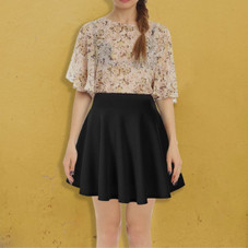 Women's Basic Versatile Skater Skirt  product image