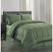 Manhattan Lights® 8-Piece Stripe or Vine Microfiber Bed-in-a-Bag product image