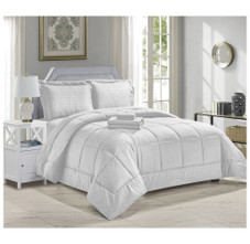 Manhattan Lights® 8-Piece Stripe or Vine Microfiber Bed-in-a-Bag product image