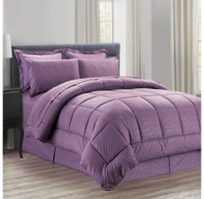 Manhattan Lights® 8-Piece Stripe or Vine Microfiber Bed-in-a-Bag product image