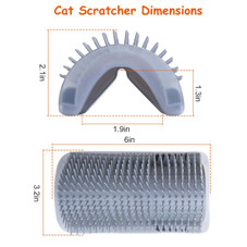 LakeForest® 4-Piece Cat Self Groomer product image