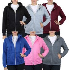 Women's Fleece-Lined Zip-up Hoodie (2-Pack) product image