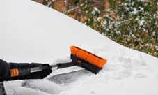 42-Inch Extendable Snow Ice Car Scraper with Squeegee by iMounTEK® product image