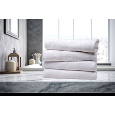 Dan River® 4-Piece Embossed Microfiber Bath Towel Set product image