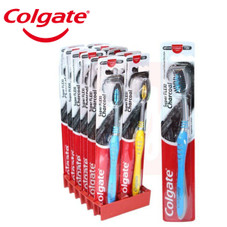 Colgate® SuperFLEXI Charcoal Medium Toothbrush (24-Pack) product image