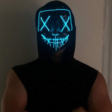 Light-up LED Halloween Mask product image