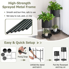 Decorative Metal Plant Stand Set product image