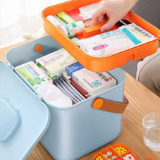 Joybos® Household Double-Layer Medicine Box product image