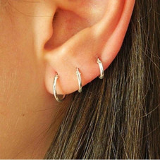 Endless Hoop Earrings (3-Pair) product image