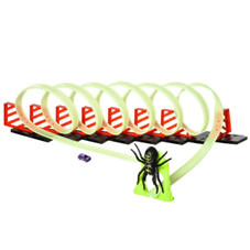 Qaba™ Track Builder DIY Loop Kit with Luminous Effect Spider & Pull-Back Car product image