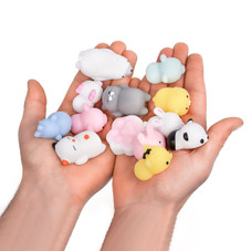 20-Piece Adorable Mini Kawaii Animal Squishies product image