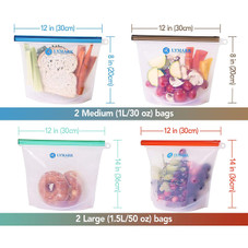 Lymark Reusable Food Storage Bags Bundle product image